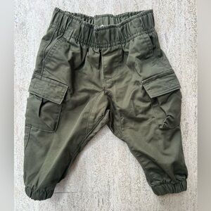 Baby GAP Green Cargo Joggers